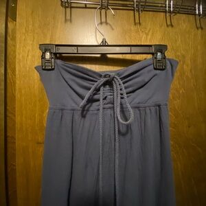 CLASSIC Hard Tail strapless yoga dress full length maxi Sz xs